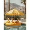 Leopard Penguins Zebra Flamingo Lion Pig in The Swimming Pool Poster Print Wall Art Canvas Painting Picture Room Home  Gift