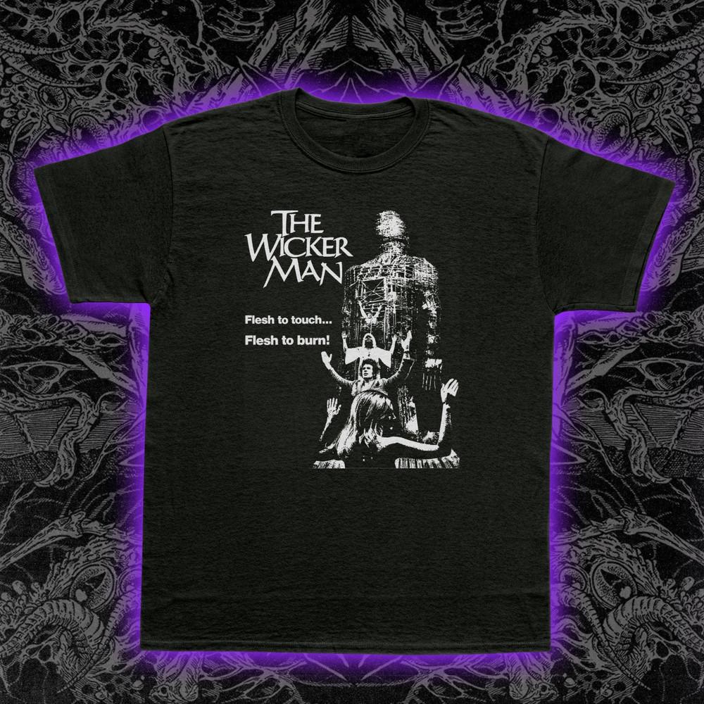 The Wicker Man T-Shirt 1973 Folk Horror Classic Cult Film Graphic Tee Unisex Unisex T-Shirt