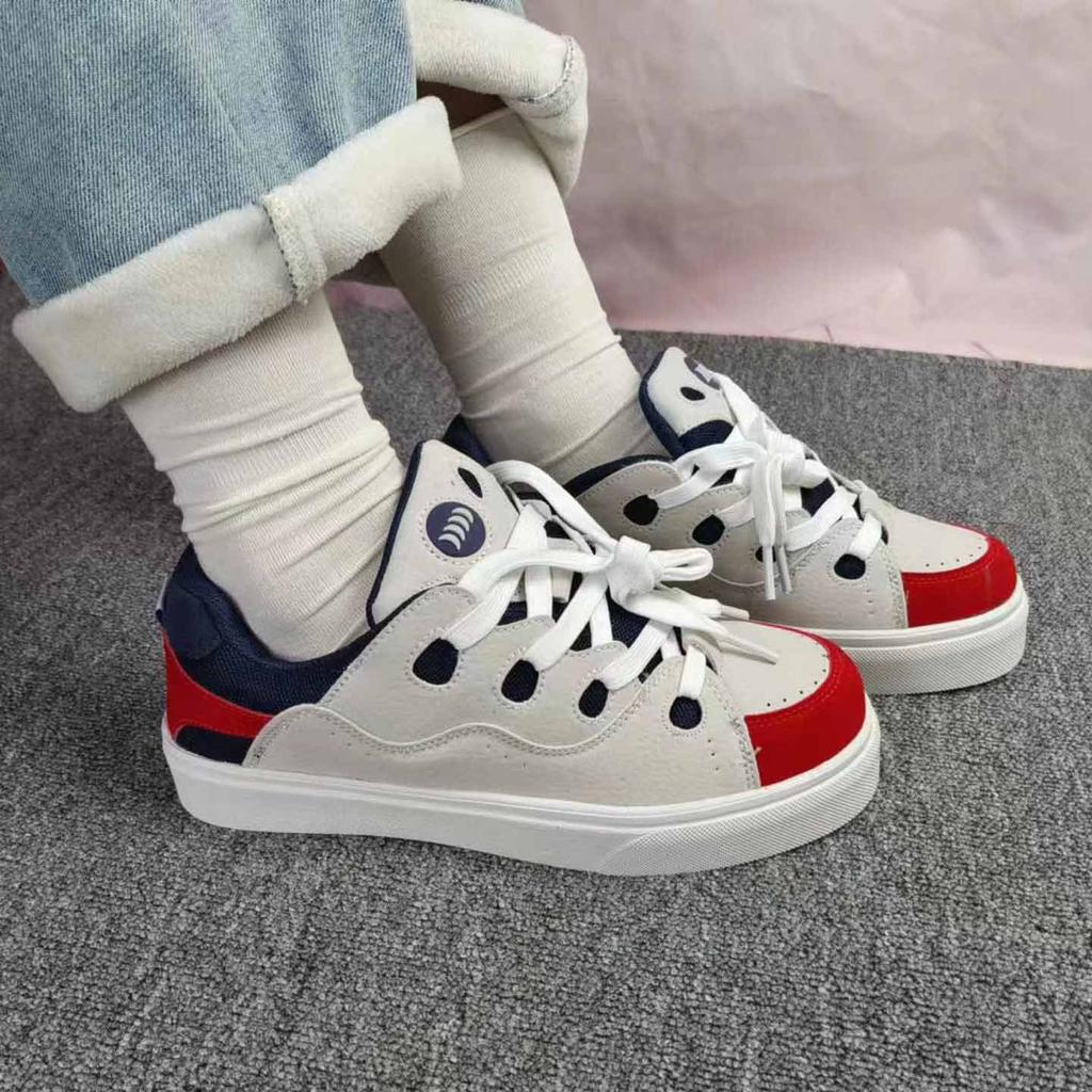 American retro skateboard shoes women's spring new student casual niche low-top couple sports shoes men
