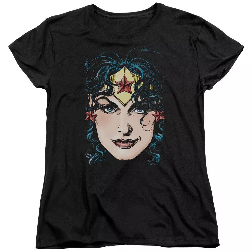 Женская футболка Wonder Woman "Голова Чудо-женщины"
