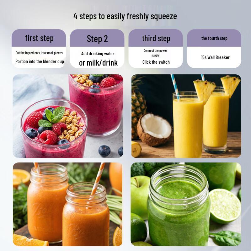Midea Slim Waist High-Power Blender