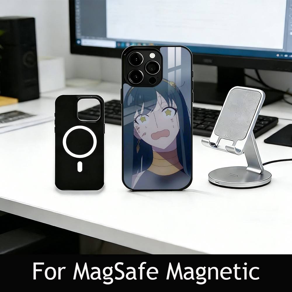 Y-Yor Forger-Spy-Family Phone Case For iPhone17,16,15,14,13,12,11 Plus,Pro Magnetic with Magsafe Wireless Charging