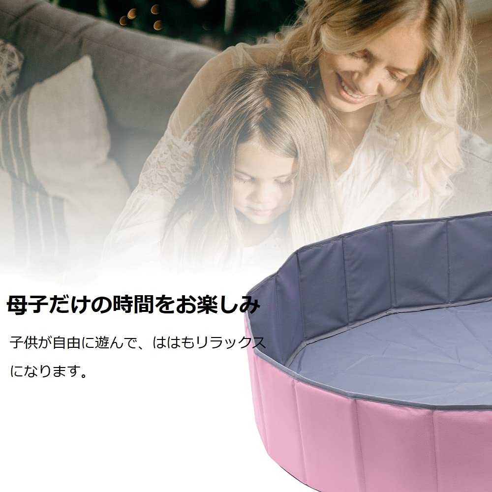 ORFINA Folding Ball Pool Compact Educational Toy for Indoor and Outdoor Game Play Toy Portable Playpen for Kids and Baby Shower Christmas Indoor and