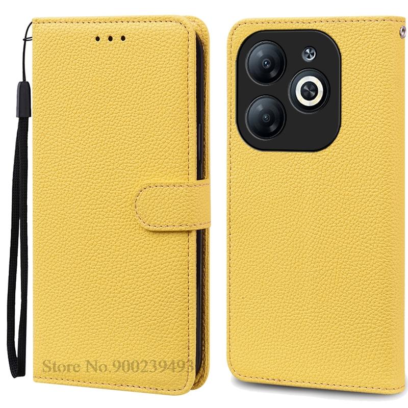 Для Infinix Smart 8 / Smart 8 Pro Чехол-кошелек кожаный флип-чехол для Infinix Smart 8 Чехол 8 Plus X6525 X6525D X6525B Чехол для телефона