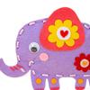 4 Pieces DIY Sewing Kit Animal Doll Material Improve Confidence Lovely Kids Crafts Supplies