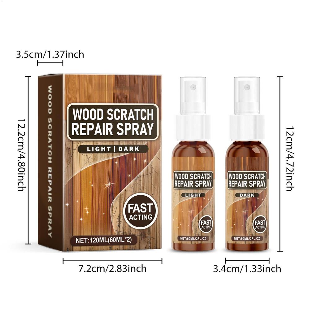 Floor Scratch Repair Spray Floor Brightening Agent Multi-Purpose Liquid Hardwood Floor recover Scratch Repair For Dining Room