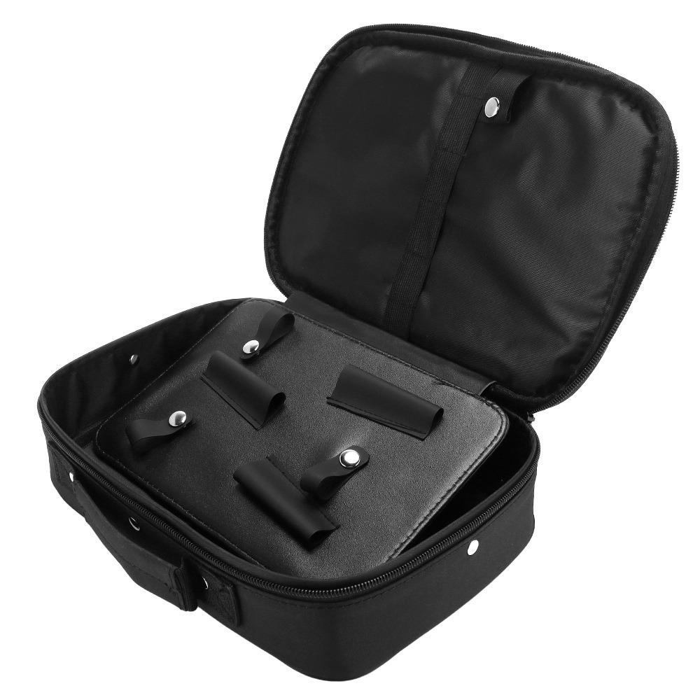 Hairdressing Black Electric Clipper Bag Toolkit Universal Hairdressing Tool Storage Bag Carrying Tongs Beard Trimmer Box Holder