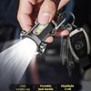 Mini LED Keychain Light Multifunctional Portable Pocket Work Light Keyring Inspection Lights Key Chain for Outdoor Activities