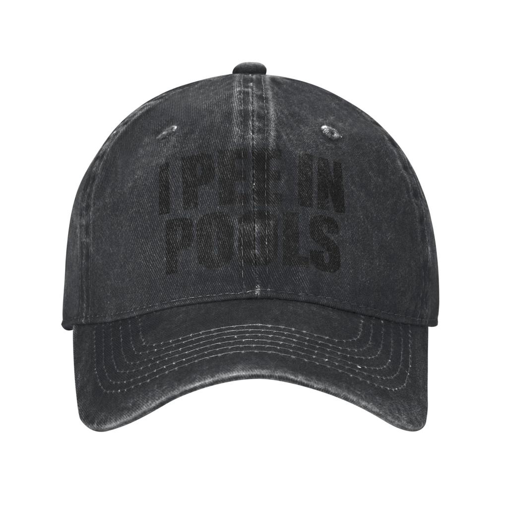 Funny I Pee In Pools Casual Baseball Cap For Unisex Unisex Summer  Outdoor Sports Hip Hop Hats Streetwear Sun-Proof Baseball Caps