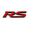 1 шт. 3D металлический логотип RS наклейка на багажник автомобиля боковая наклейка аксессуары
