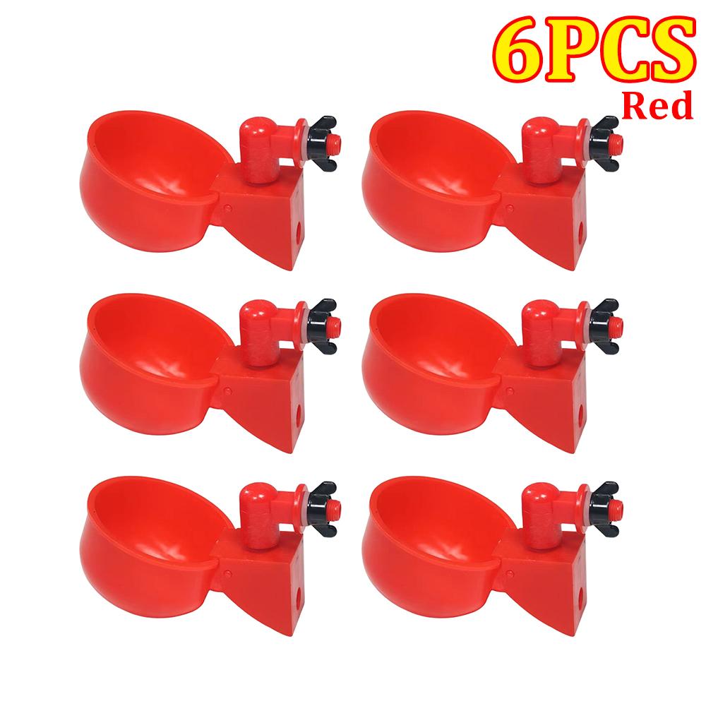 Чашка-поилка для кур Автоматическая поилка Кормушка для кур Пластиковая поилка для птицы Поилка для питьевой воды для цыплят, уток, гусей, перепелов