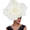 Large Flower Fascinators for Women Tea Party Fancy Flower Hats Headwears for Girls Women Statement Accessories