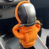 Car Shift Gear Cover Fashion Sweater Hoodie Auto Shift Knob Cover Soft & Comfortable Automotive Gear Shift Knob Protector Car Interior Accessories
