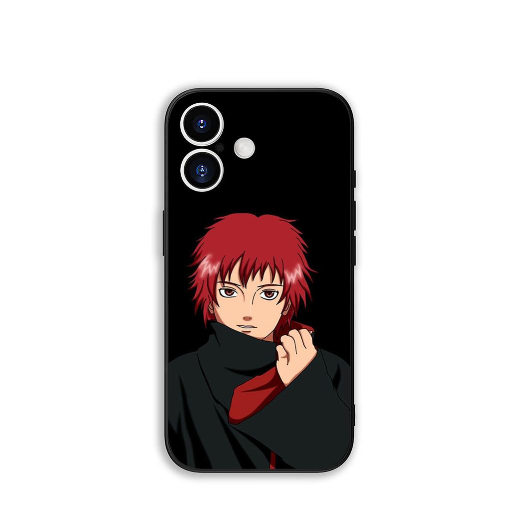 for Apple iPhone 17 16 15 11 Pro XS Max XR 6 7 8 Plus + SE 2020 5 16E Phone Cover Case Sasori Anime Narutos Akatsuki