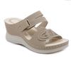 Fashion Women's Sandals Fashion Wedges Platform Sandal Summer Open Toed Beach Slippers for Women Leather Casual Sandals Sandalias Mujer