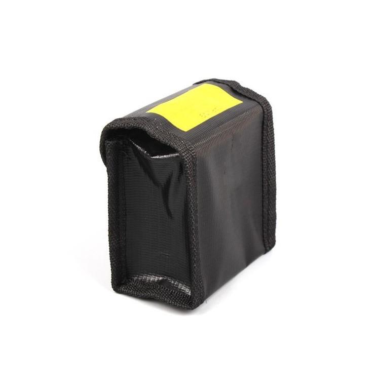 Lipo Battery Safety Bag, 1Pc, Fireproof and Explosion-Proof, 80x45x80mm – Dual Battery – Ideal for DJI Spark RC Battery