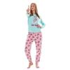 Keanu Womens/Ladies Not Today Koala Microfleece Long Pyjama Set
