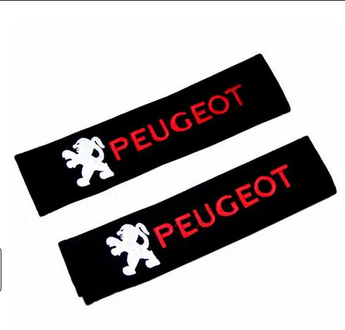 2-Piece Pure Cotton Car Cases for Peugeot: Custom-Fit for Models 206/207/307/3008/2008/308/408/508/301/208 with Stylish Appeal ed1