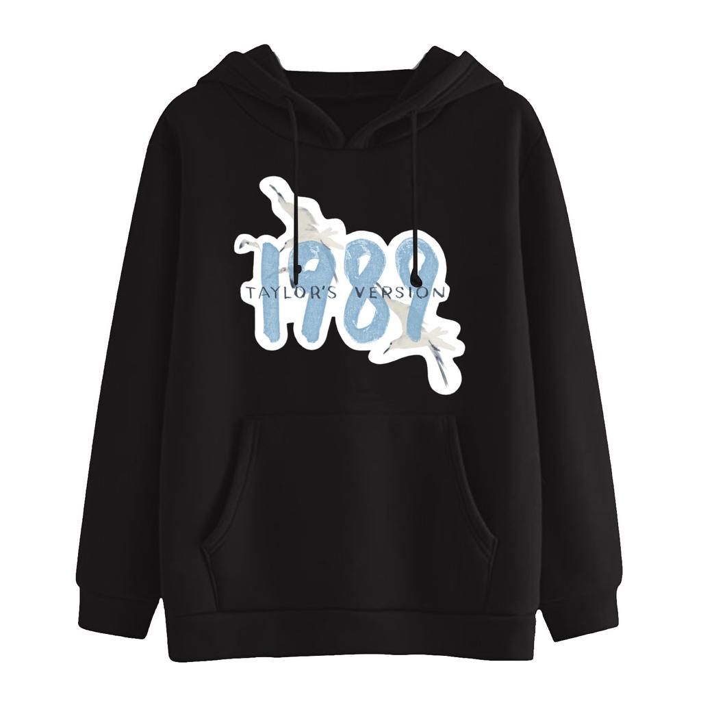 Модные женские повседневные пуловеры с длинными рукавами и капюшоном с принтом