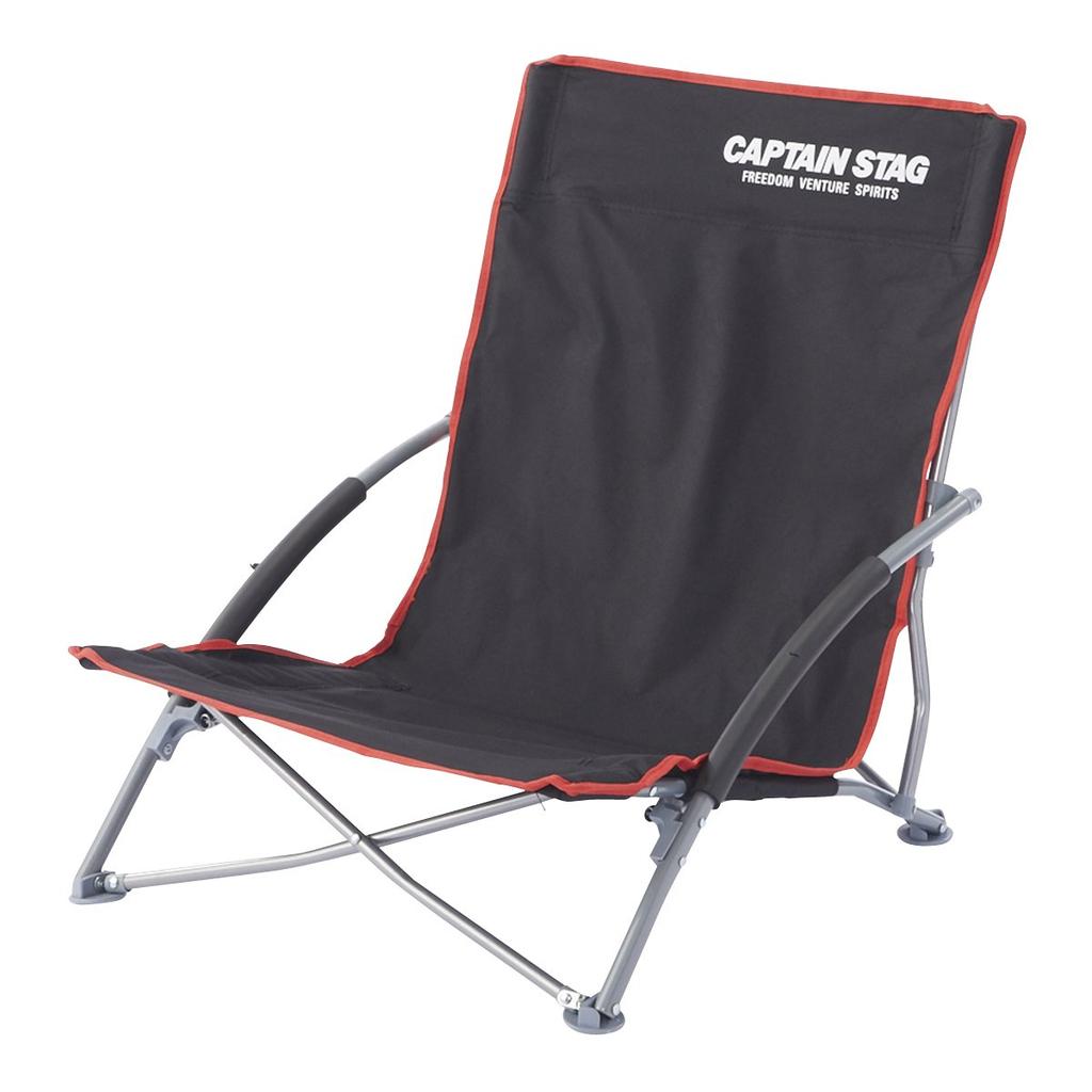 CAPTAIN STAG Кресло Joule Low Style Easy Chair черное UC-1700
