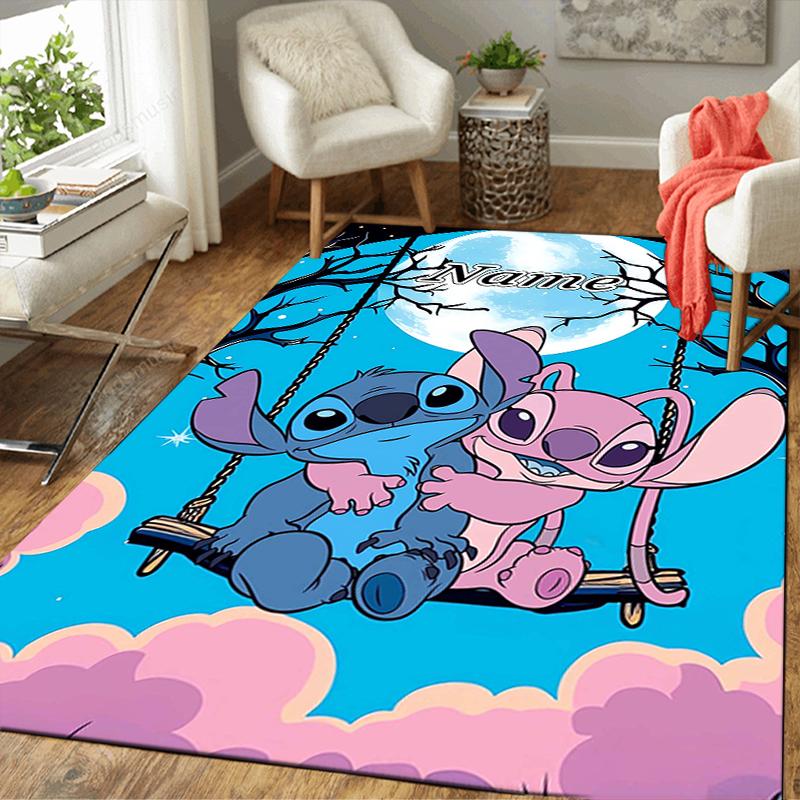 Custom 1Pc Stitch'S Pirate Adventure Rug Office Carpet Indoor Outdoor Entrance Doormat Nonslip Soft And Comfortable Living Room D916260