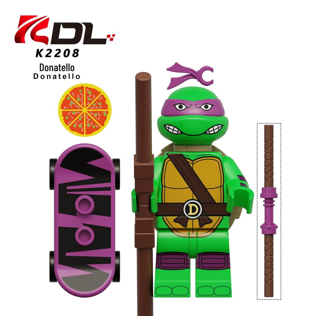 KDL831 KDL817 Teenage Mutant Ninja Turtles Minifigure Building Block Toy Set