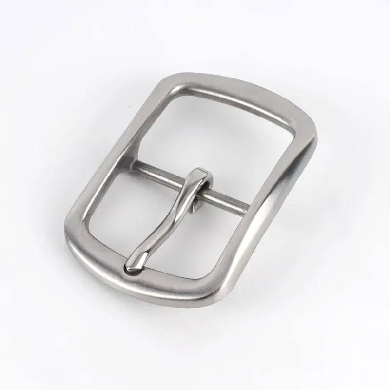 Meetee 1 шт. 40 мм Пряжка для ремня из нержавеющей стали Мужские Женские Кожаные ремни Пряжки-булавки Джинсовый пояс Одежда Запасные аксессуары