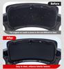 ZPK1  For Tesla Model Y Juniper / Model 3 Highland Trunk Tailgate Guard Pad Leather Trunk Protective Anti-dirty Pad Car Accessories