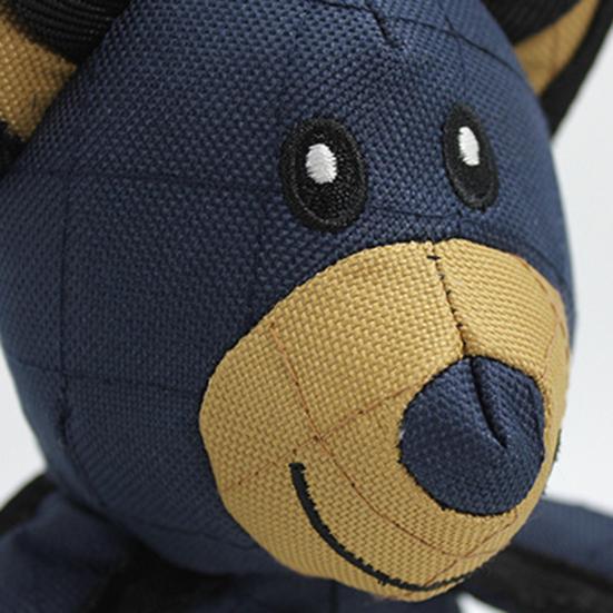 1/2 шт. Неразрушимая игрушка для собак-медведей для агрессивных любителей жевать, пищащая игрушка для собак-медведей, интерактивная плюшевая игрушка для жевания для собак крупных пород