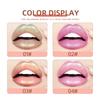 QIBEST Long Lasting Moisturizing People Ji Color Lip Glaze Dazzling Pearl Fine Glitter Shiny Polarized Lip Color Color Lip Glaze
