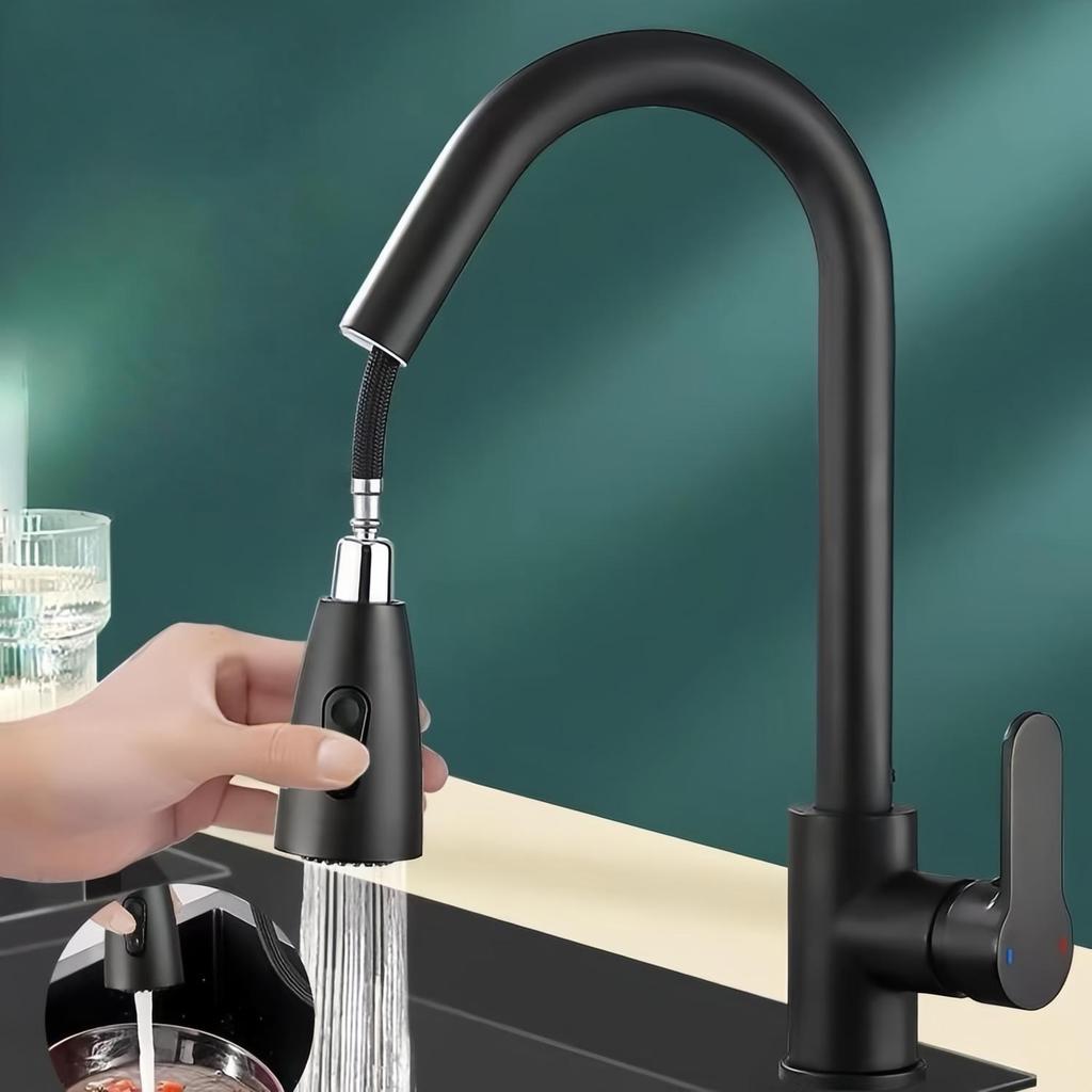 Выдвижные смесители Горячей и холодной воды Вращающиеся смесители-роботы Смесители из нержавеющей стали для кухонь Смесители для умывальников для туалетов Смесители для умывальников