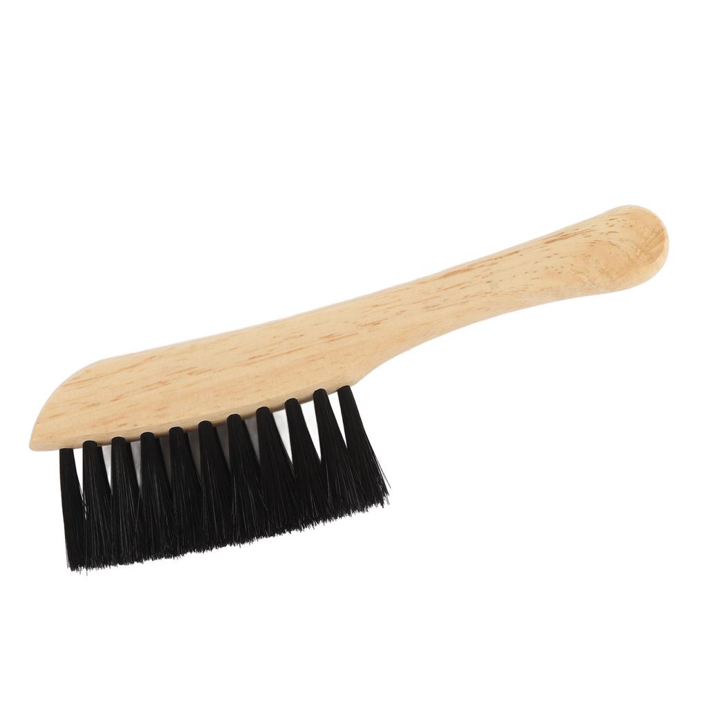 Billiard Table Brush Wooden Nylon Bristles Ergonomic Handle Multi Purpose Pool Table Cleaning Brush