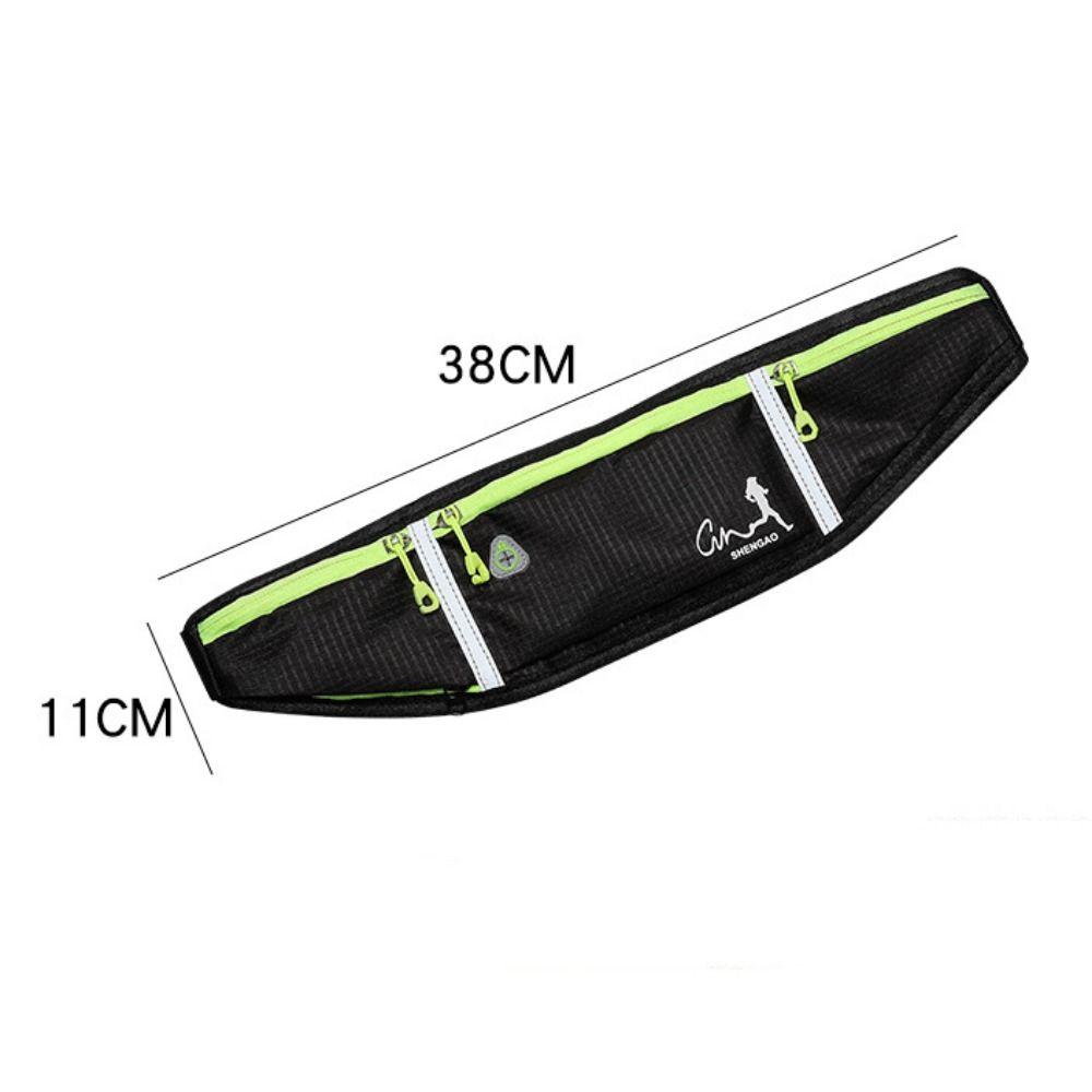 Невидимая поясная сумка для бега Легкая спортивная поясная сумка Сумка для марафона и бега трусцой Фитнес