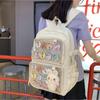 Ita Bag Itaba Backpack Ita Backpack Ita Backpack Ita Backpack Большая вместимость Большой рюкзак Oshikatsu Сумка Oshikatsu A4 Прозрачный Черный Черный Белый Белый