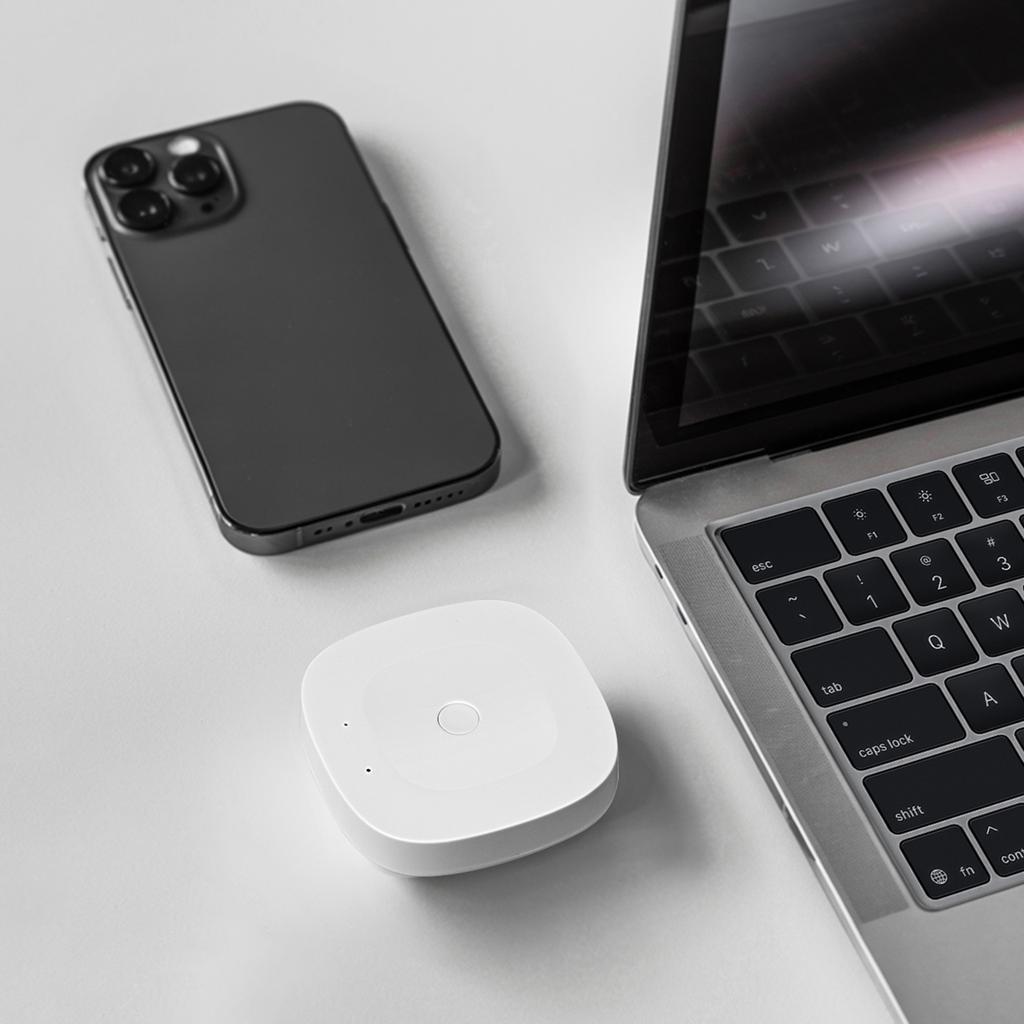 ZigBee WiFi BT Mesh Hub Type-C Port Smart Home Wireless Bridge Automation Device Compatible for Alexa Google Home Voice Control
