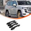 Gloss Black Exterior Outside Door Handle Cover For Toyota Land Cruiser LC300 23+