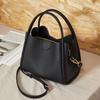 Genuine Leather Women's Bag Luxury Designer Shoulder Bag  Cowhide Handbags Fashion Crossbody Bucket Bag for Women