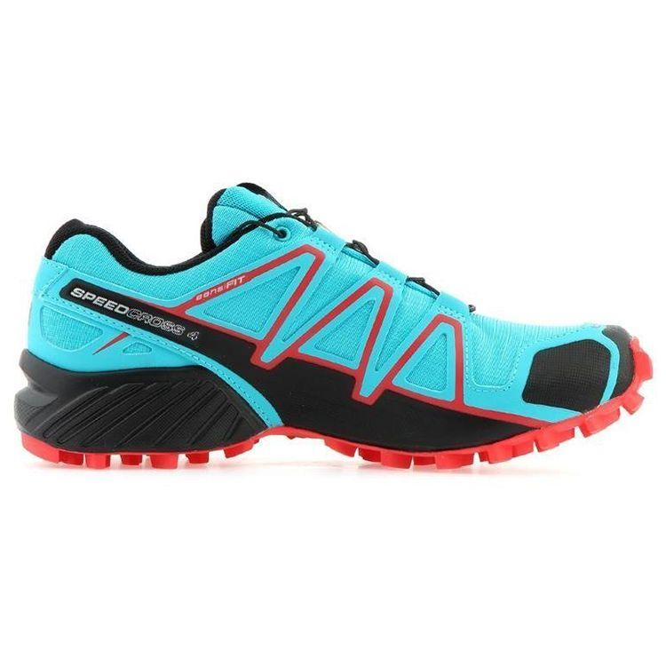 SALOMON Speedcross 4 Low Удобная Прочная Функциональная Обувь для Активного Отдыха Женская Обувь Озерно-Синий 383102