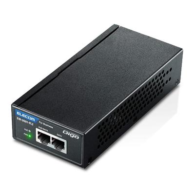 Elecom Инжектор PoE, совместимый с Gigabit, максимальная мощность 30 Вт, 3 EIB-UG01-PL2