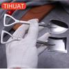 2PCS Teaspoons In the Form of Stainless Steel Shovels