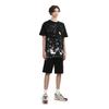 Off-White Масляные краски Брызги Стрелки Принт Уличная мода Легкая роскошь Универсальная футболка Унисекс футболка OFFTEGARC070Q