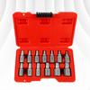 13x Stripped Bolt Remover Extractor Kits Steel Hex Stud Nut Set