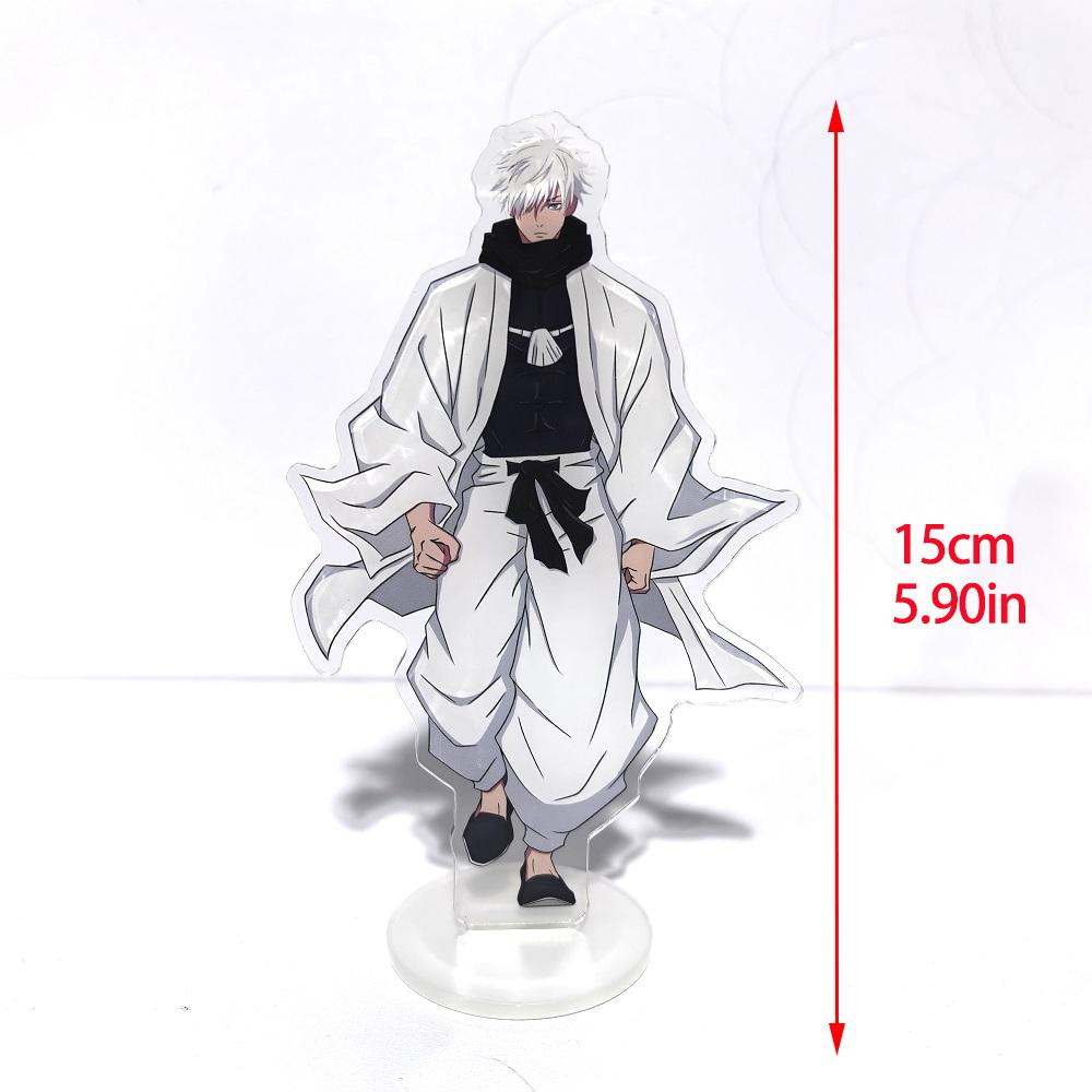 Jujutsu Kaisen Горячие Аниме Фигурки Сатору Годжо Акриловые Подставки Гэто Сугуру Модель Персонажа Держатель Пластины Топпер для Торта Реквизит для Дня Рождения
