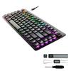ELECOM V Custom VK720AL Gaming Low Analog Detector US Black Keyboard, Profile, Wired, Detachable, Magnetic, Switches, 75% Size, Layout,