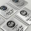 Car Engine Sticker AFFALTERBACH Nameplate Label Emblem Sticker for Mercedes Benz AMG Maybach W205 W213 W166 W177 W463 W464 CLA NDEFG1
