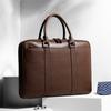 Genuine Leather Men's Business Hand Casual Large Capacity Briefcase Men's Cowhide Simple Shoulder Crossbody Men's Handbag