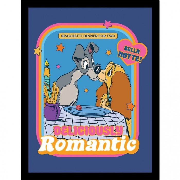 Плакат в рамке из сборника рассказов Диснея «Время восхитительной романтики»