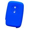 [ИКТ] Силиконовый чехол для смарт-ключа автомобиля Toyota 2 кнопки Синий / Prius (30