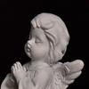 Resin Crafts High Quality Peaceful Prayer Angel Figurine Desktop Ornaments Sculpture Flower Fairy
