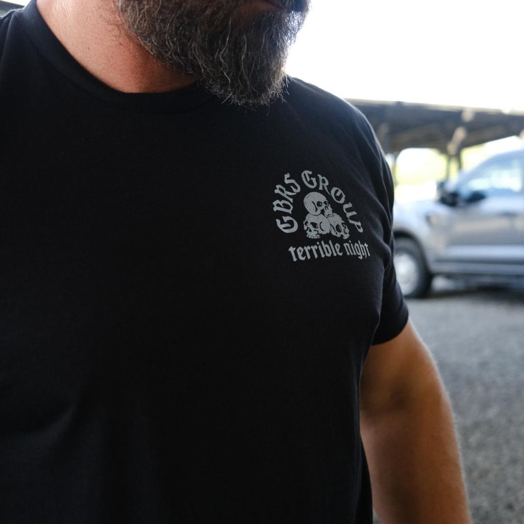 2025 New New Instructors MEN TShirt GBRS Security Series Eagle Mark Printed Round Neck Short Sleeve T Shirt Street Trend TOP